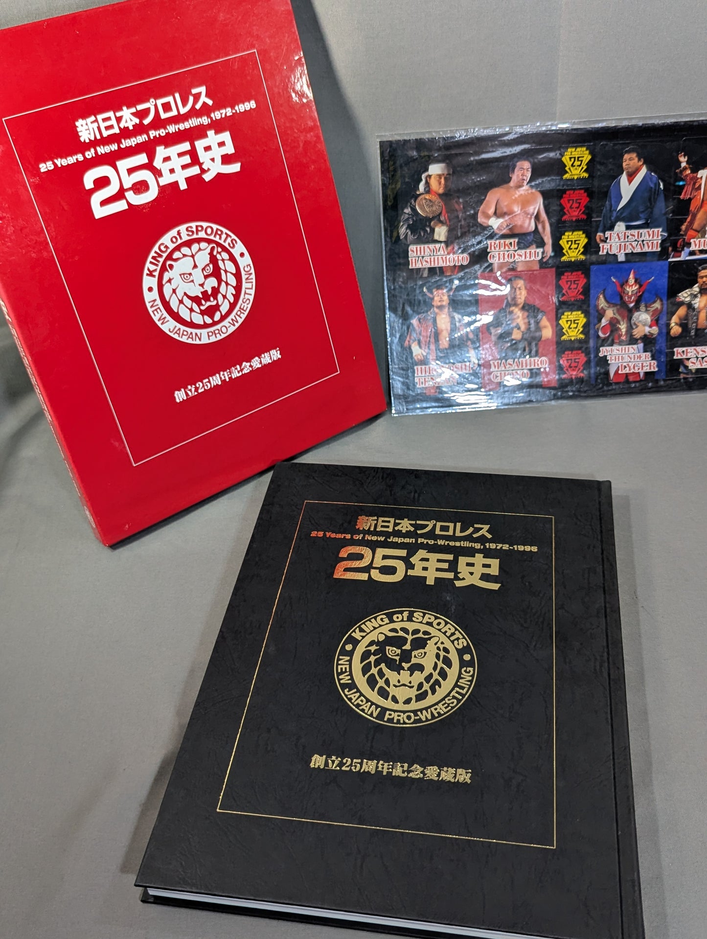 New Japan Pro Wrestling 25 Years History 25th Anniversary Edition 1972-1996