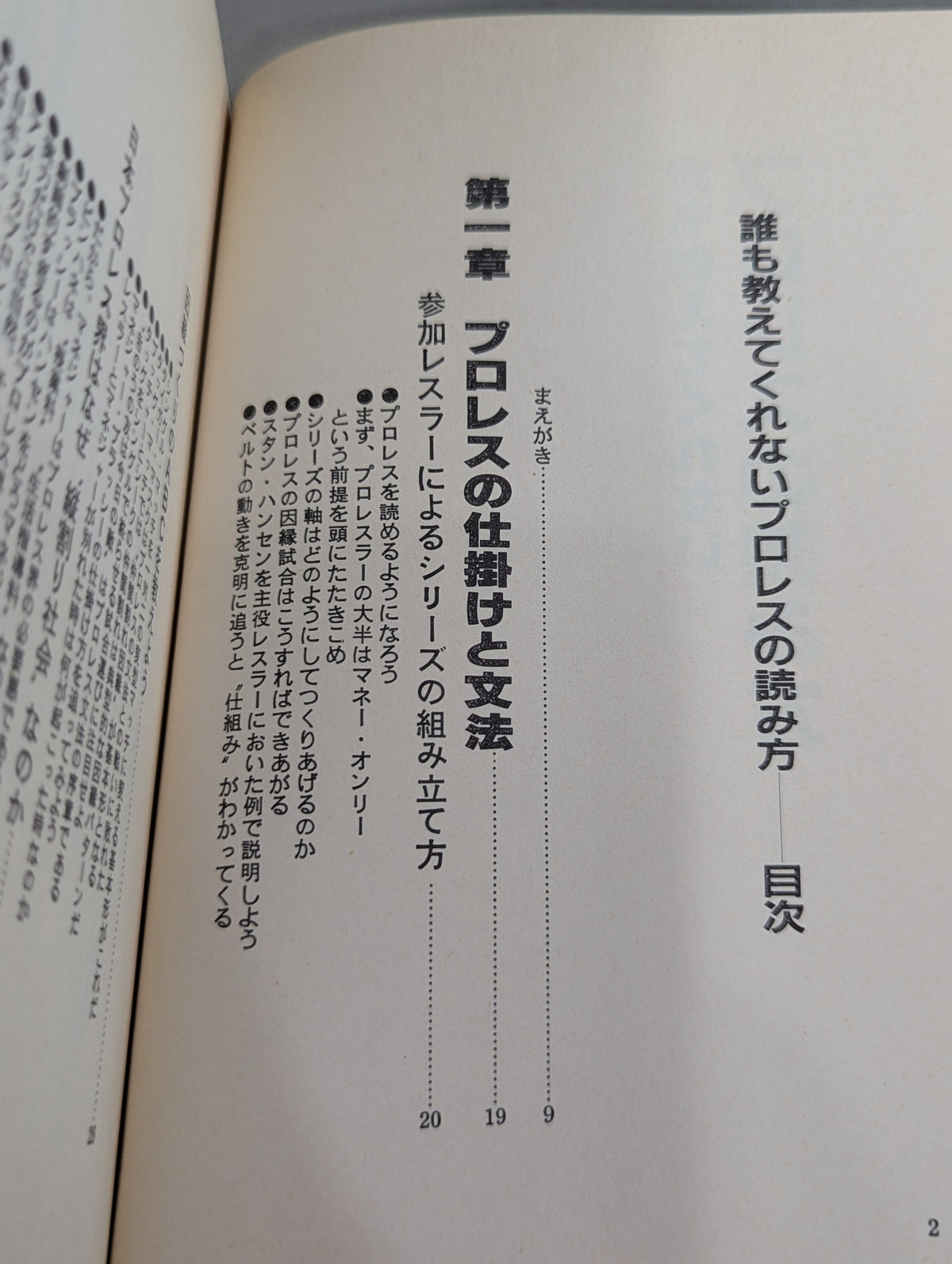 誰も教えてくれない プロレスの読み方