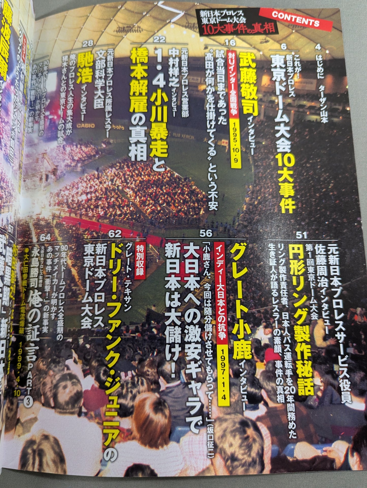 別冊宝島2419 新日本プロレス 東京ドーム大会 10大事件の真相
