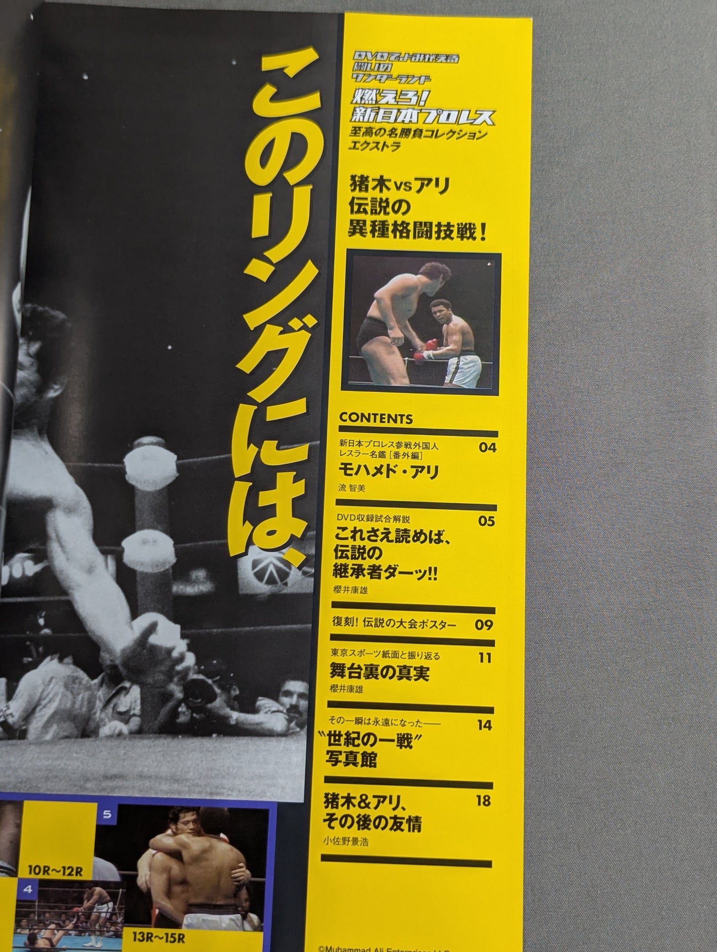 Burn! New Japan Pro Wrestling Extras