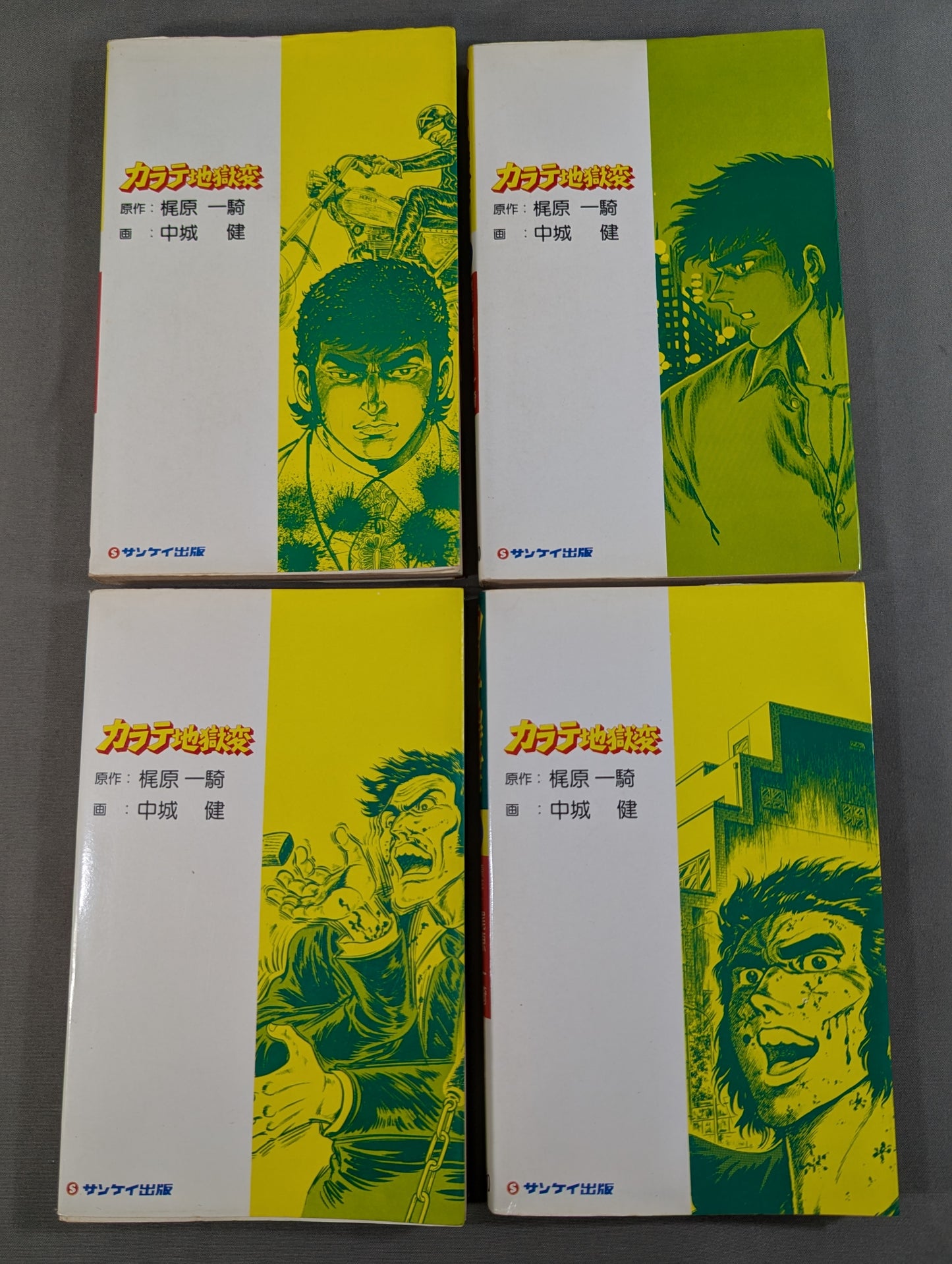 [Sankei Comics Shinsho Edition, Complete 13 Volumes] KARATE Hell Transformation
