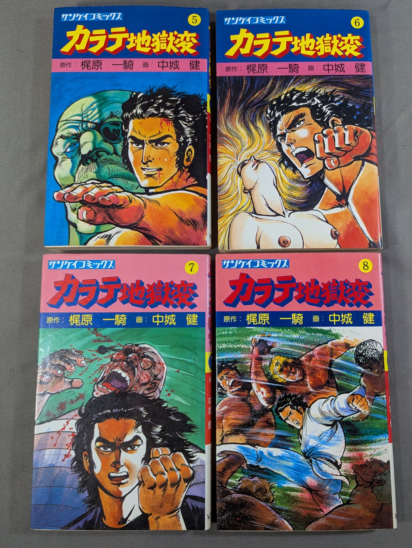 [Sankei Comics Shinsho Edition, Complete 13 Volumes] KARATE Hell Transformation