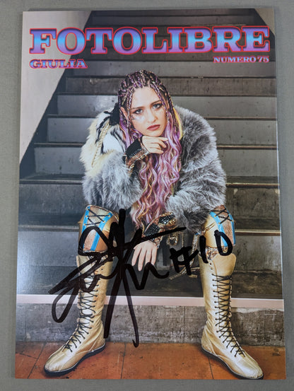 【ジュリア 直筆サイン入り】FOTOLIBRE de Mascara Numero.75