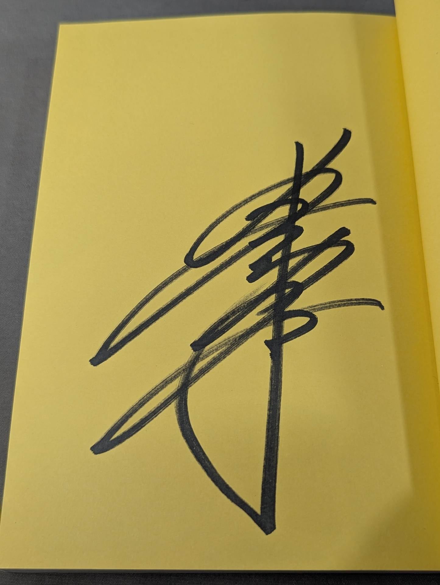 [Hand signed autograph  & bonus postcard included] I was a girl who was withdrawn and stupid Until it became an icon of Pro Wrestling