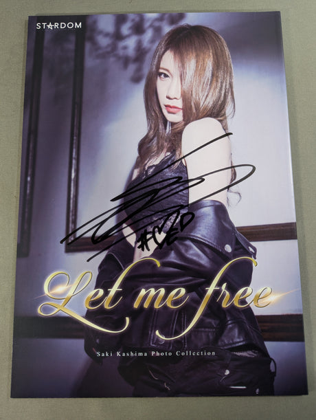 【直筆サイン入り】鹿島沙希 写真集 Let me free