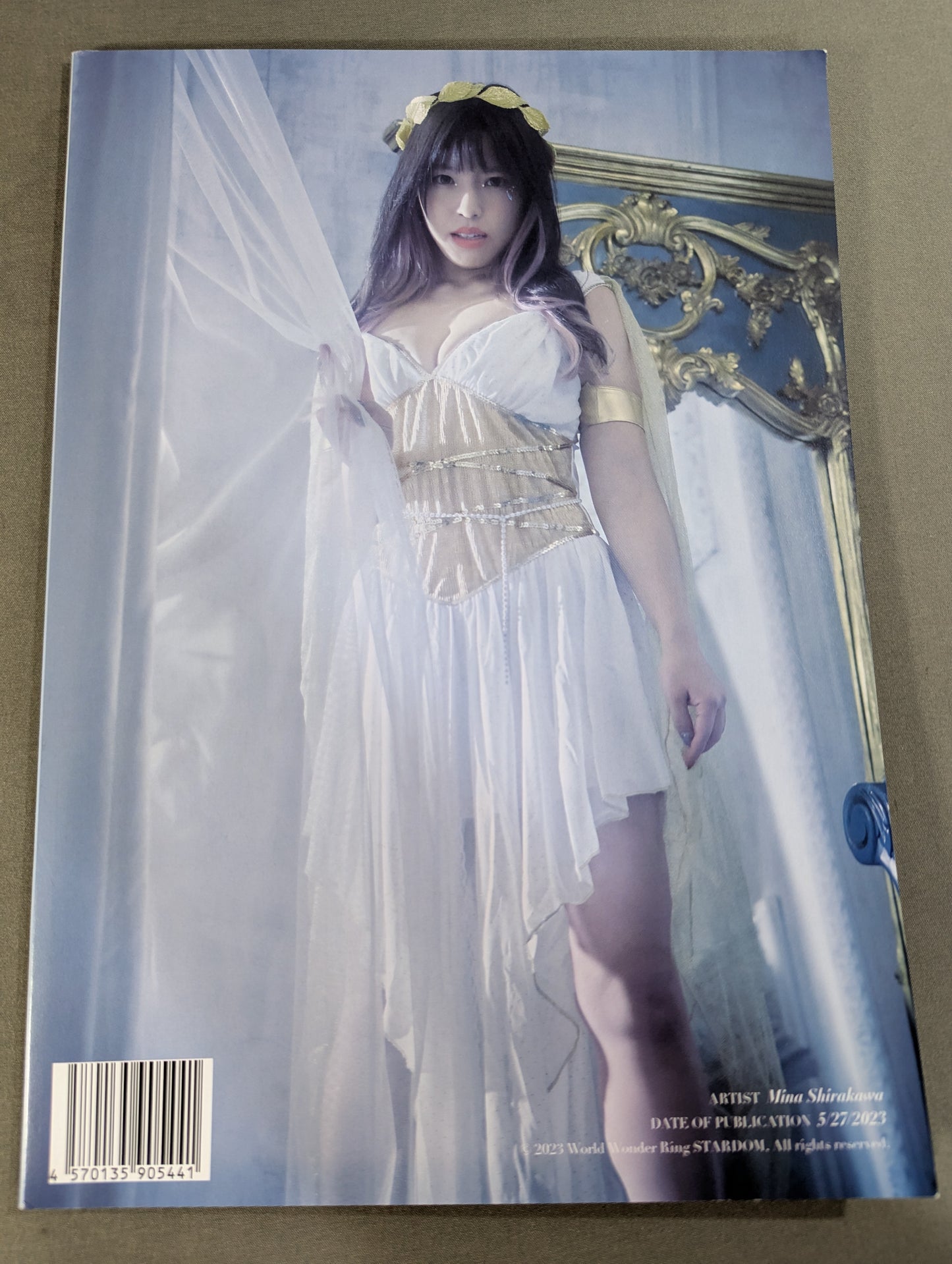 【hand signed autograph】 Mina Shirakawa Photo gallery THE VENUS