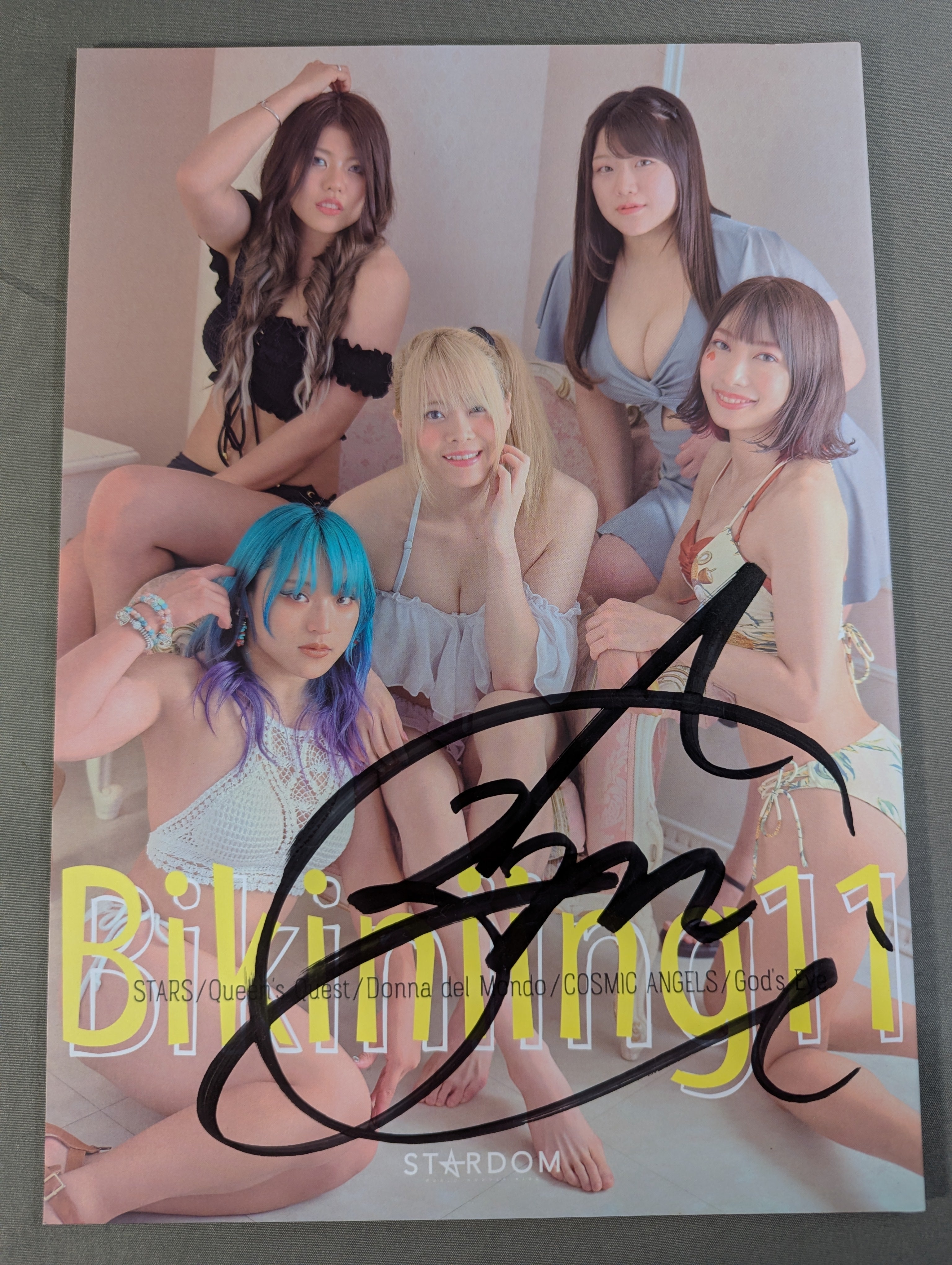 AZM 直筆サイン入り】STARDOM VISUAL BOOK Bikiniing 11(Premium Ver