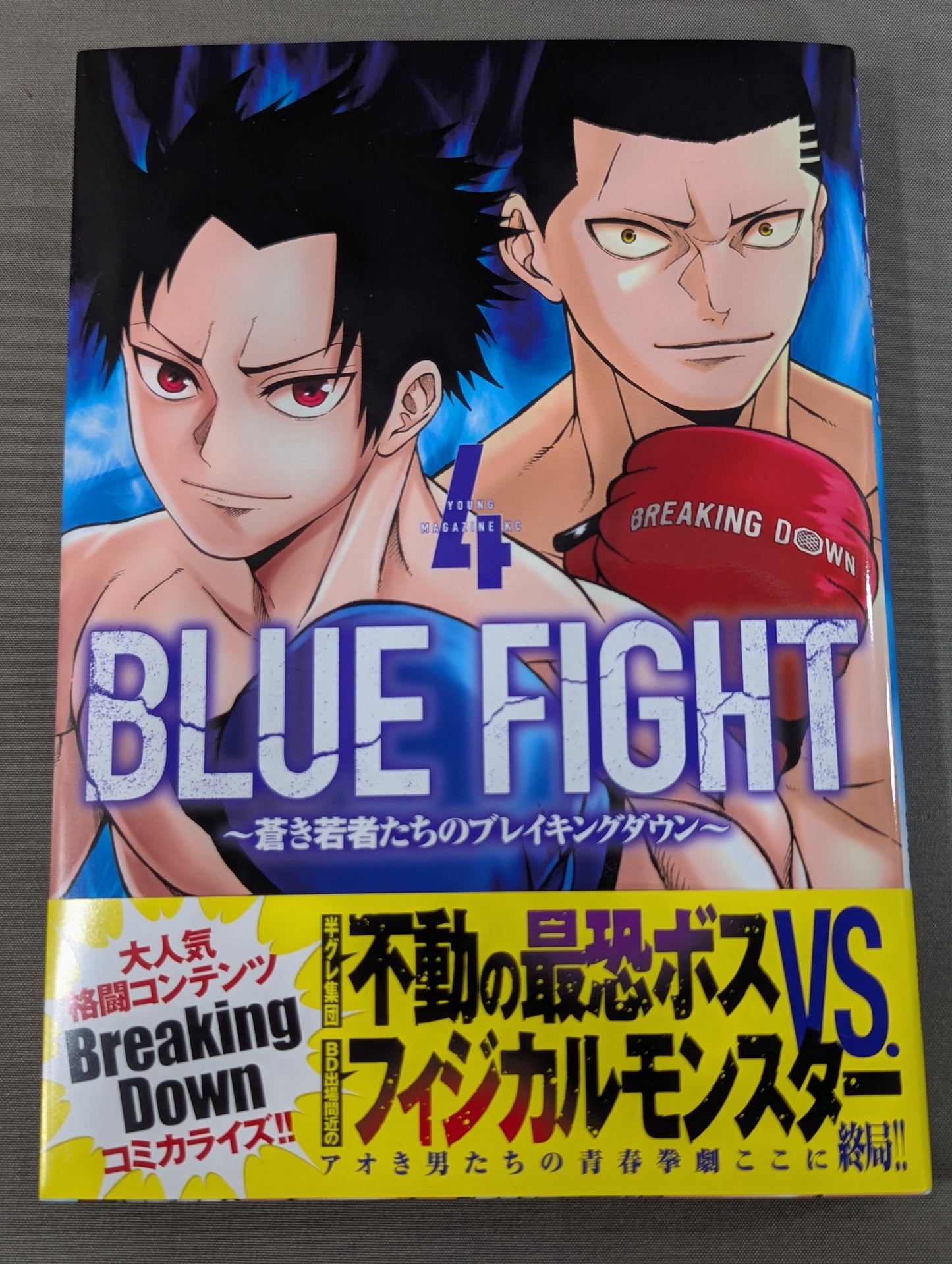 [4-volume set] BLUE FIGHT ~Breaking Down of the Blue Youth~