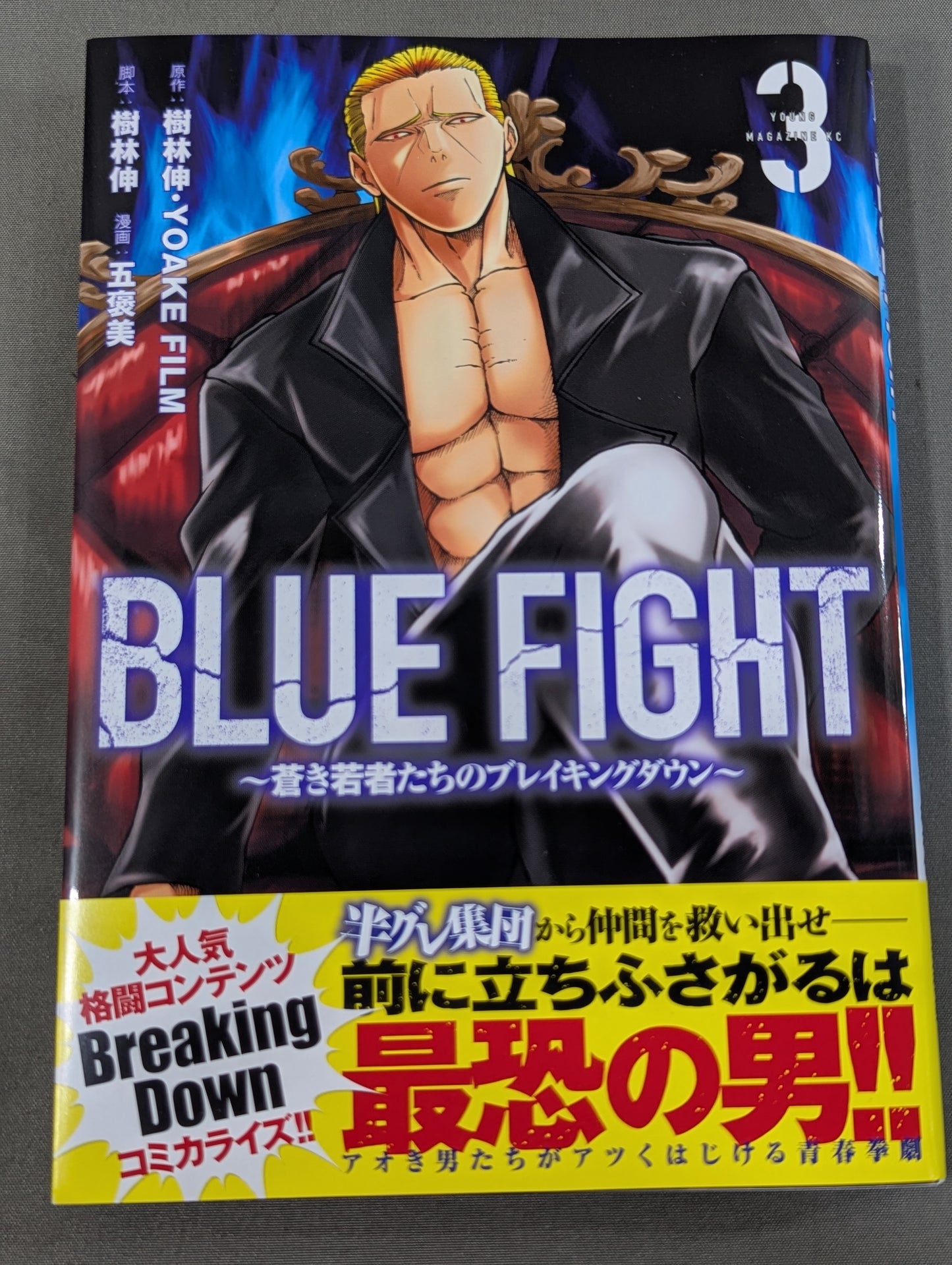 [4-volume set] BLUE FIGHT ~Breaking Down of the Blue Youth~