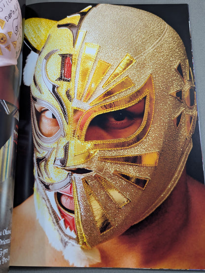[First generation Mistico  hand signed autograph 】FOTOLIBRE de Mascara Numero.11