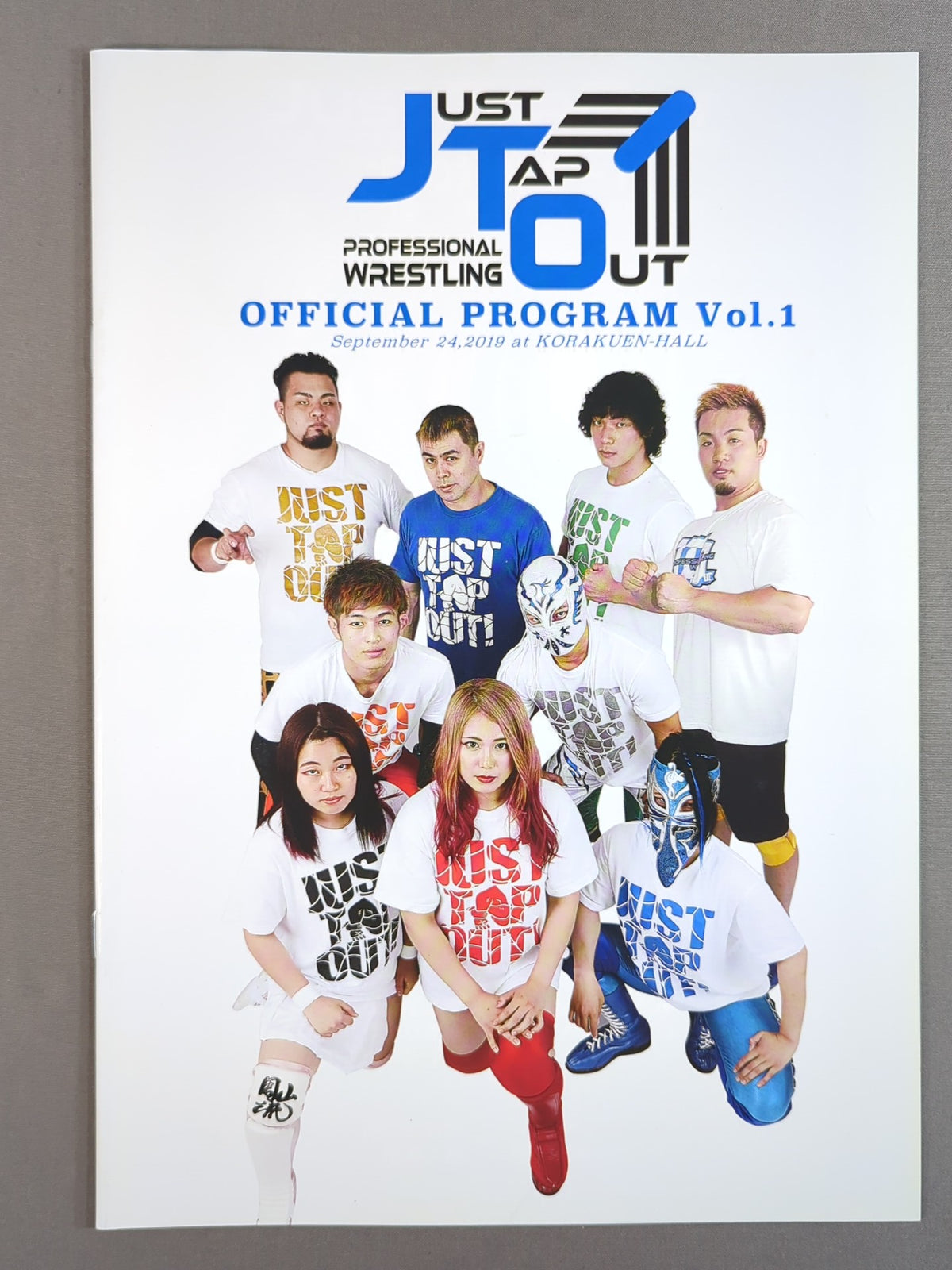 JUST TAP OUT OFFICIAL PROGRAM vol.1