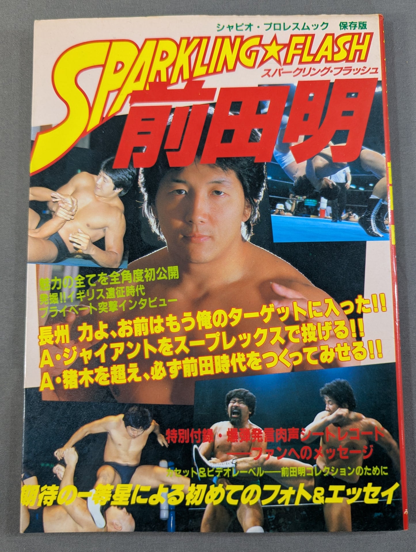 スパークリング・フラッシュ 前田明 俺はプロレス王となる!!