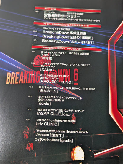 Super BREAKING DOWN Official BOOK