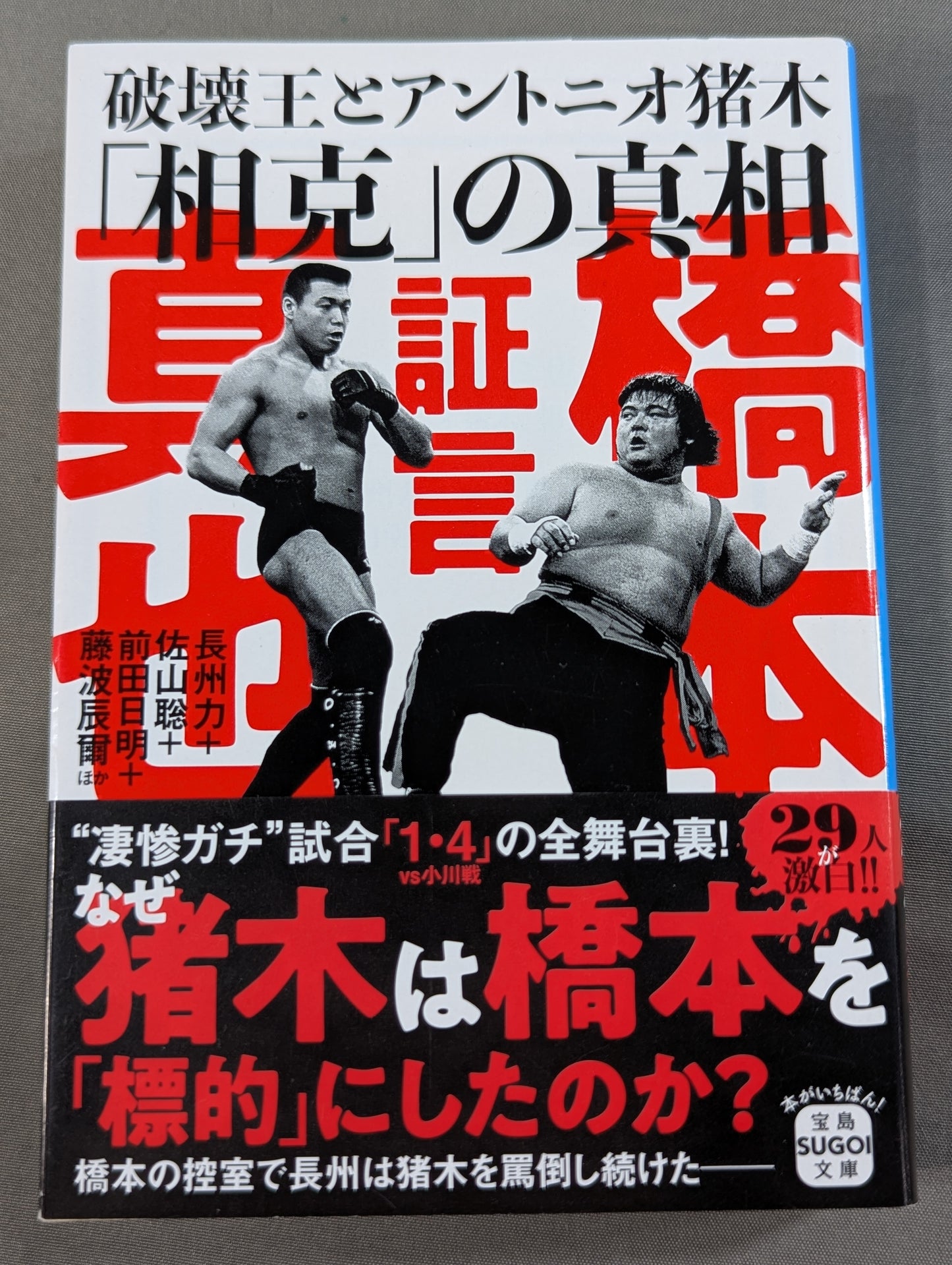 Testimony Shinya Hashimoto  King of Destruction and Antonio The truth about Inoki's "conflict"