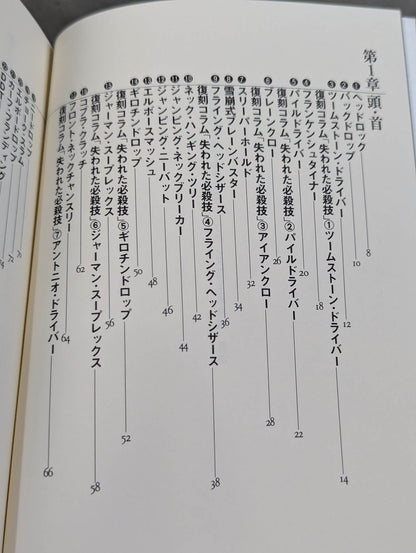 I understand this from Tomomi Ryu! Pro Wrestling Technique Upper Body Edition