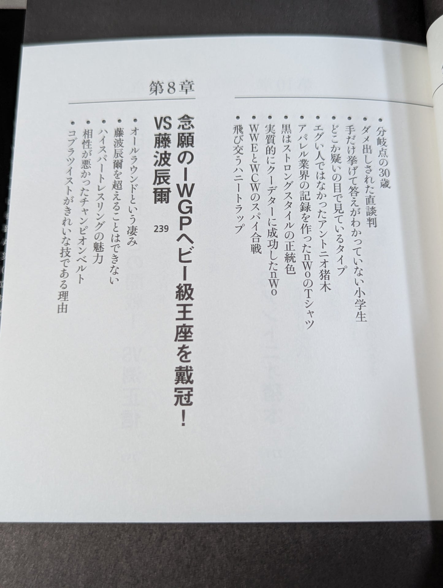 Masahiro Chono 'Pro Wrestling Behind the scenes of the great match and that incident"