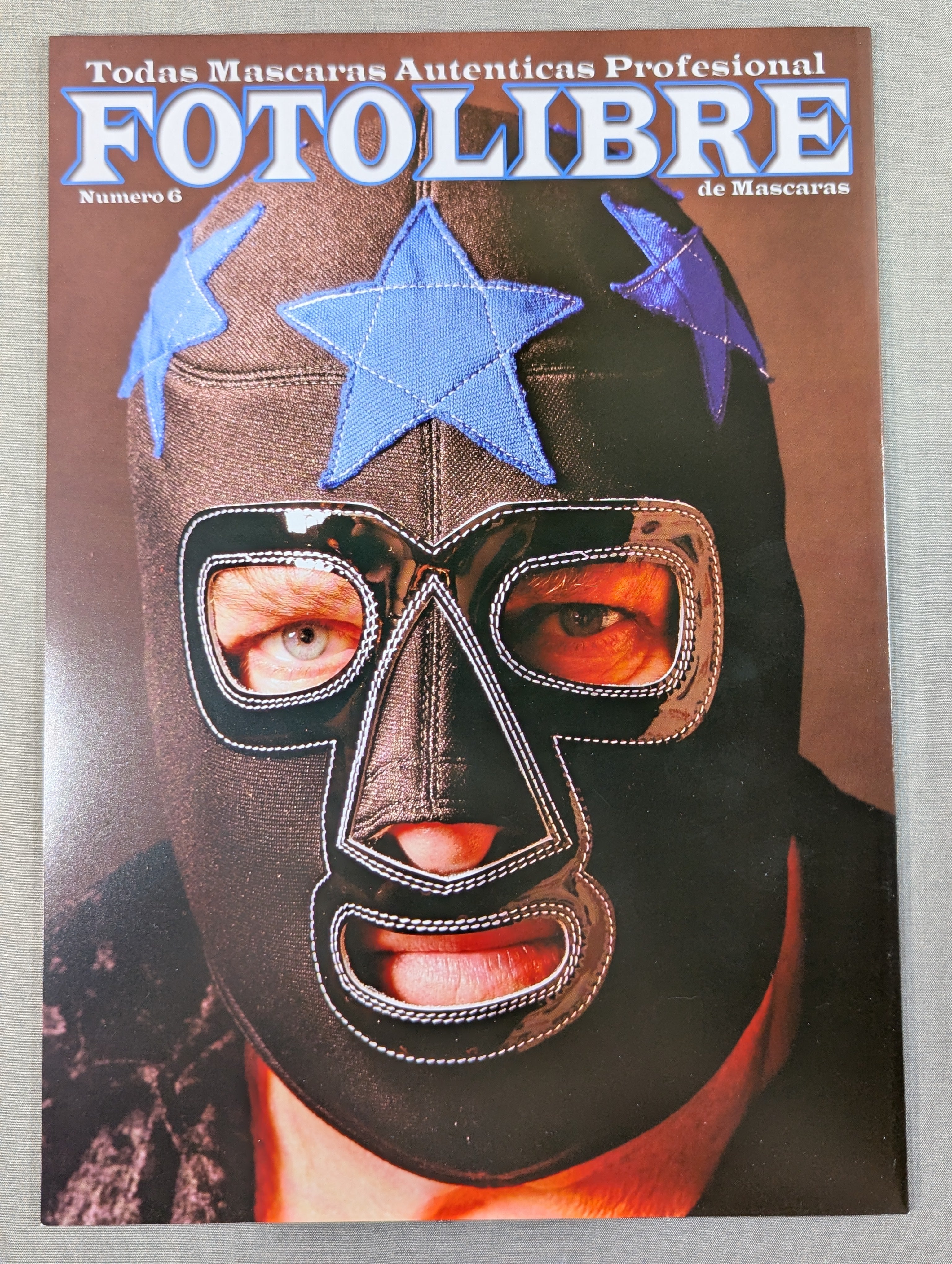 絵 「MASK」 FOTOLIBRE de Mascaras Numero.6 – 闘道館