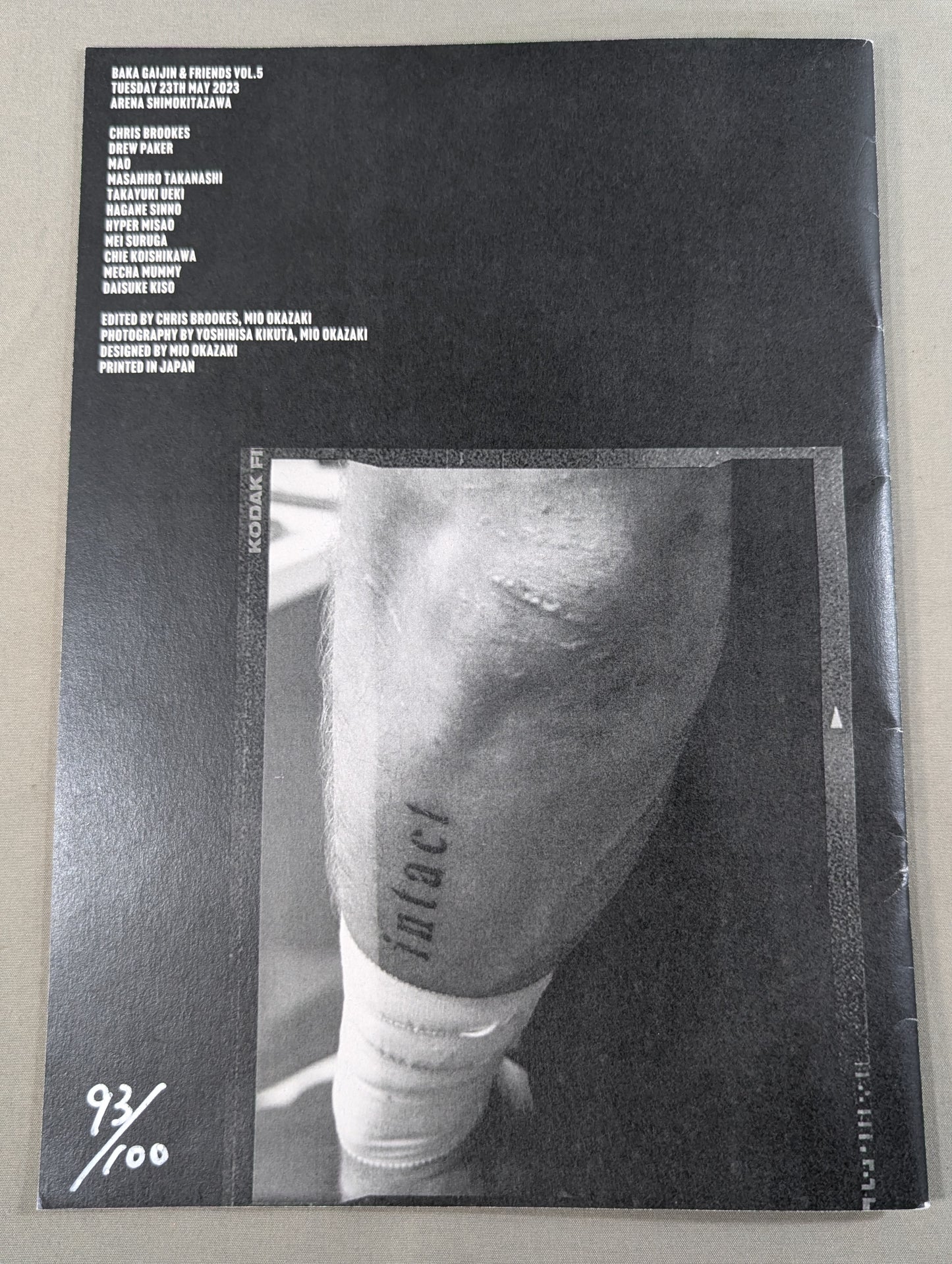 BAKA GAIJIN + FRIENDS VOL. 5 PHOTO ZINE