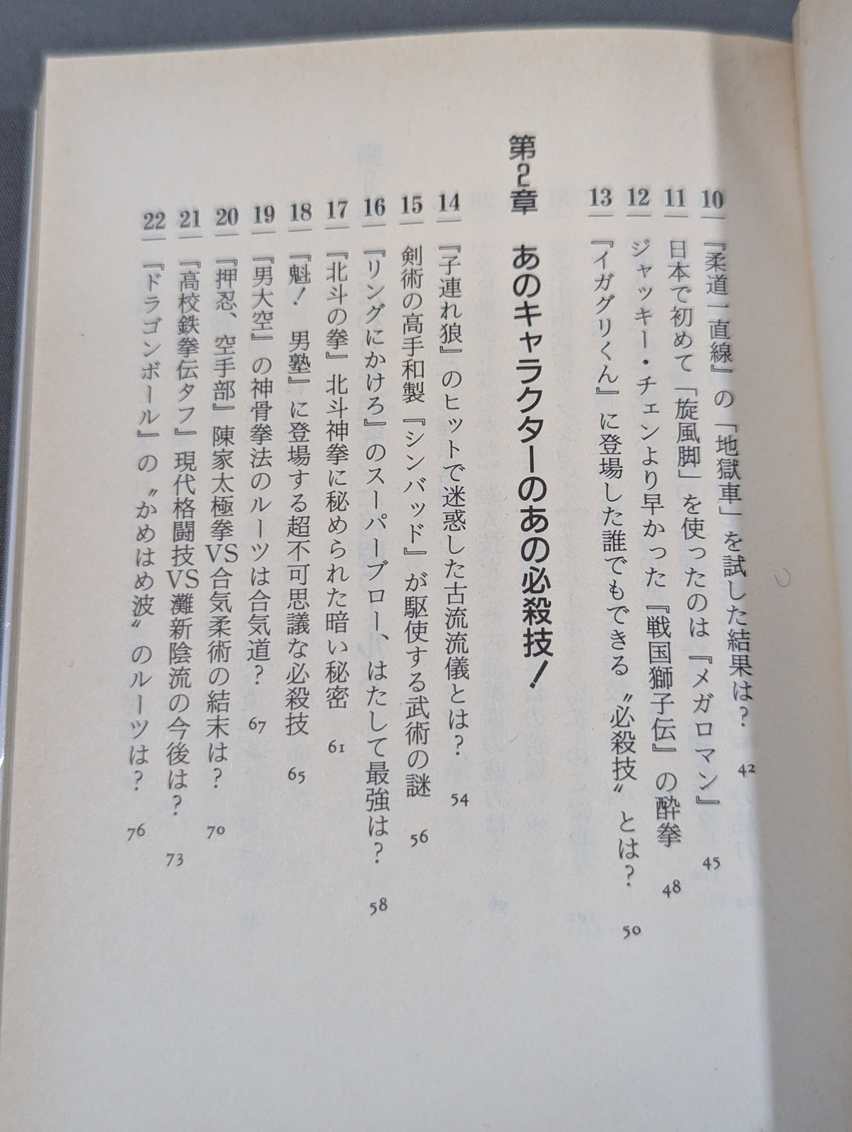Martial Arts Manga, Anime, Games, Novels - 99 Mysteries