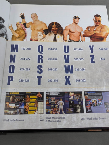 WWE ENCYCLOPEDIA : THE DEFINITIVE GUIDE TO WORLD Wrestling  ENTERTAINMENT
