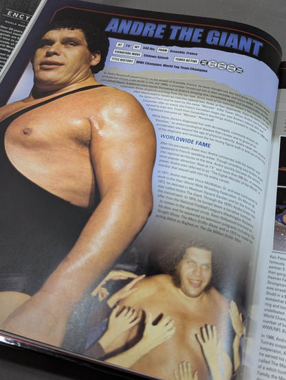 WWE ENCYCLOPEDIA : THE DEFINITIVE GUIDE TO WORLD Wrestling  ENTERTAINMENT