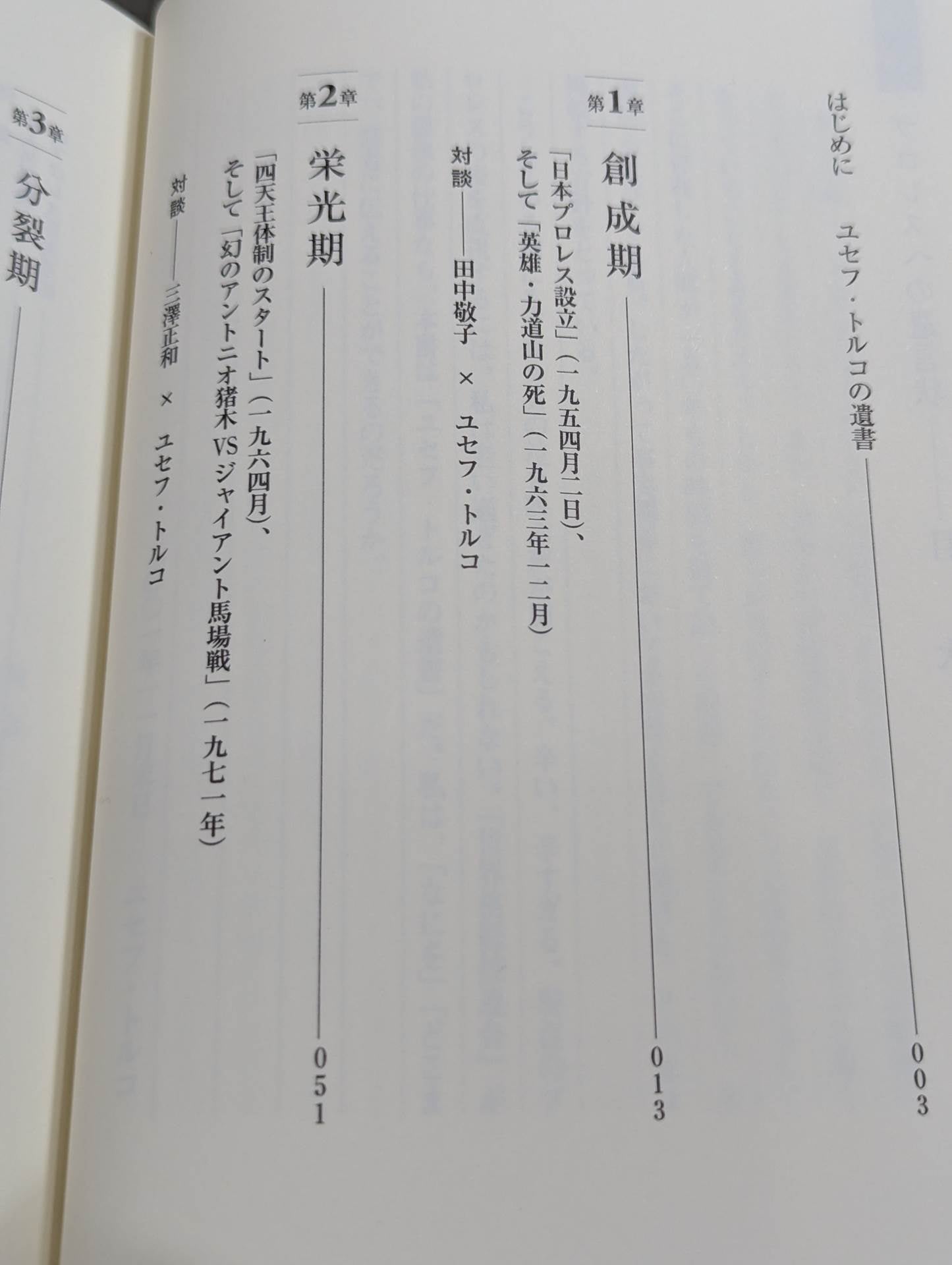 プロレスへの遺言状