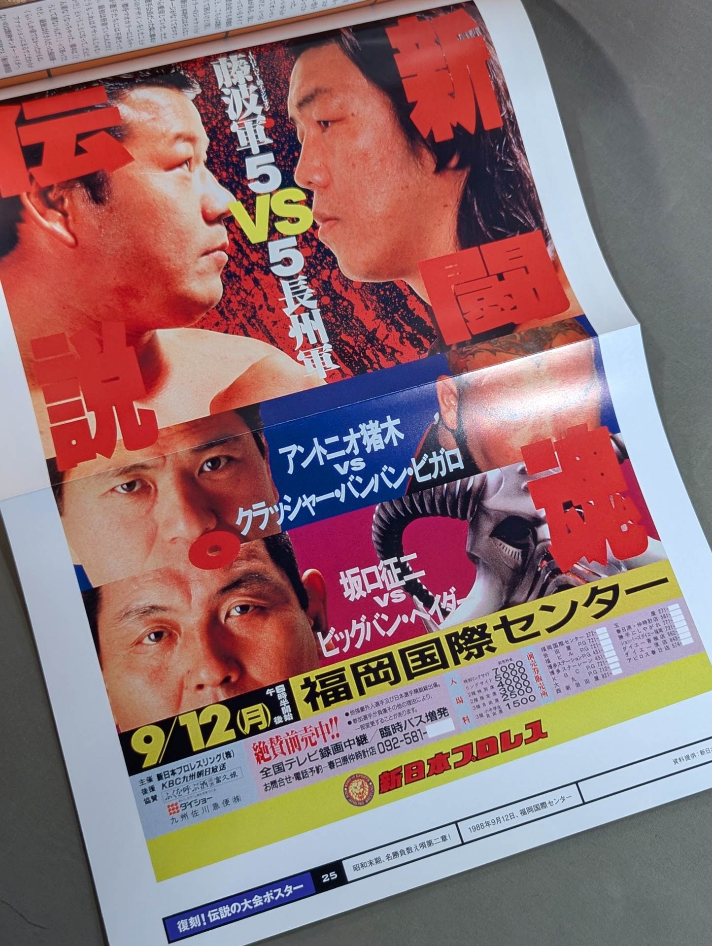 燃えろ!新日本プロレス vol.25 – 闘道館