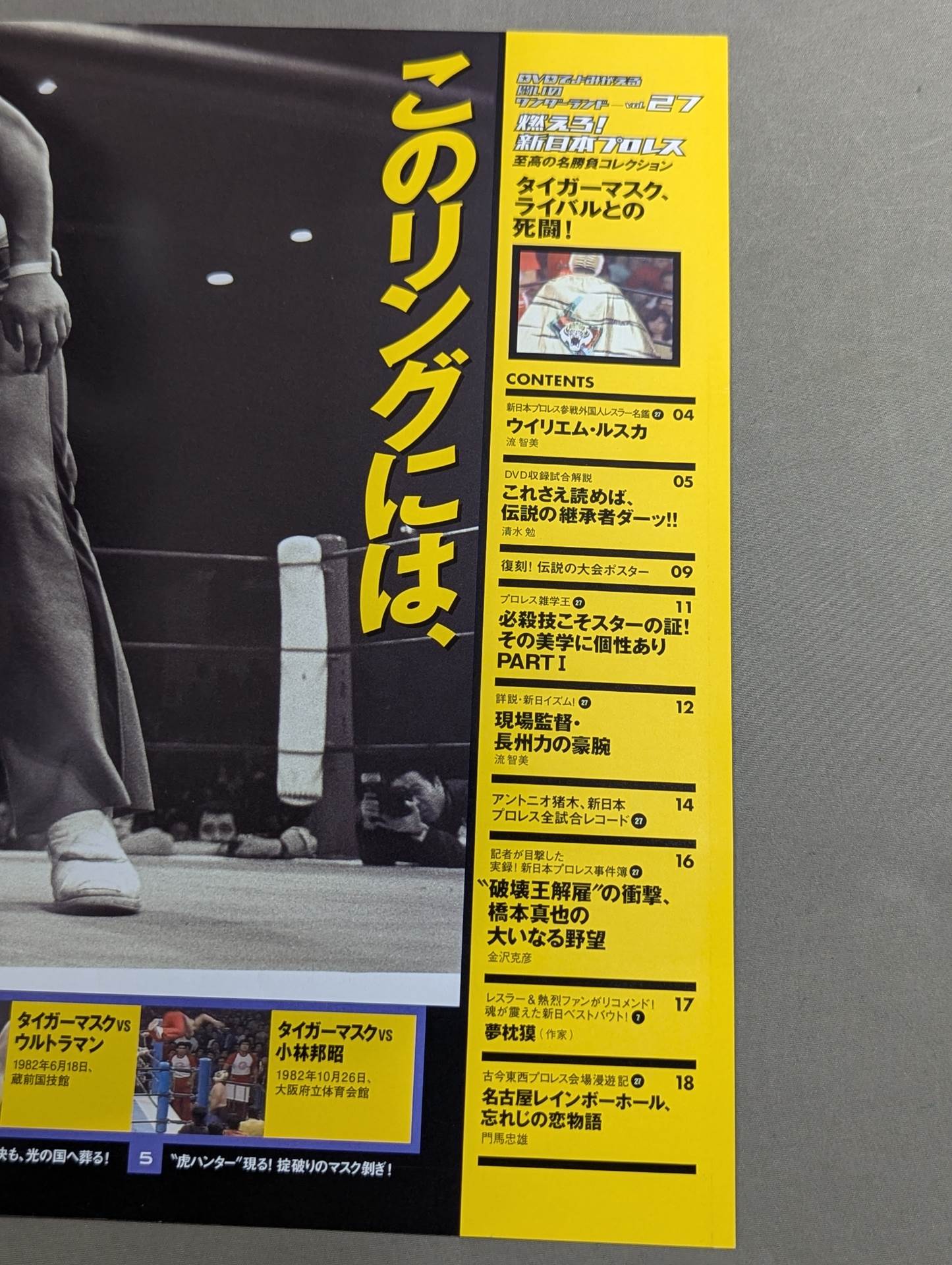燃えろ!新日本プロレス vol.27 – 闘道館