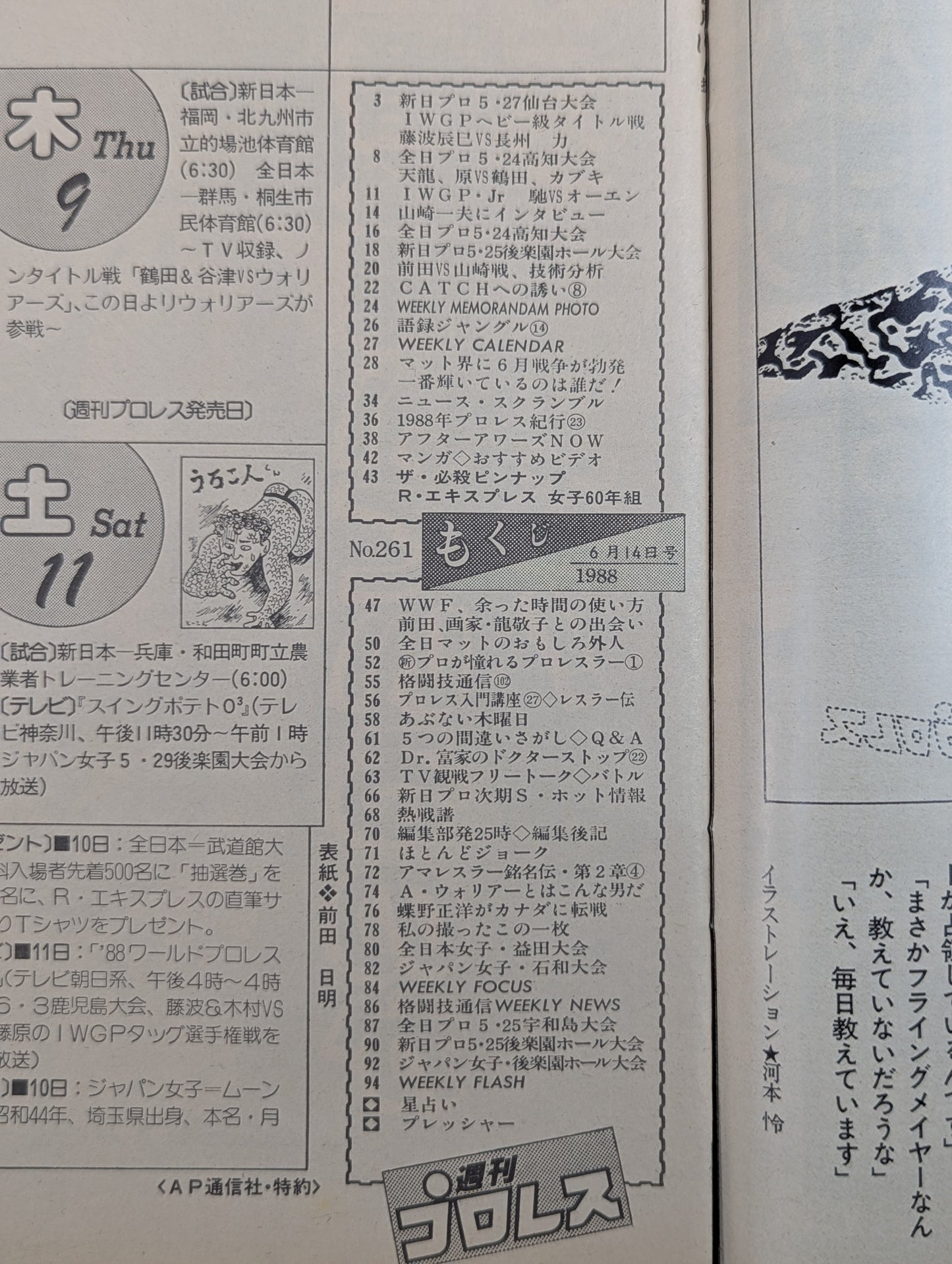 Weekly Pro Wrestling 261