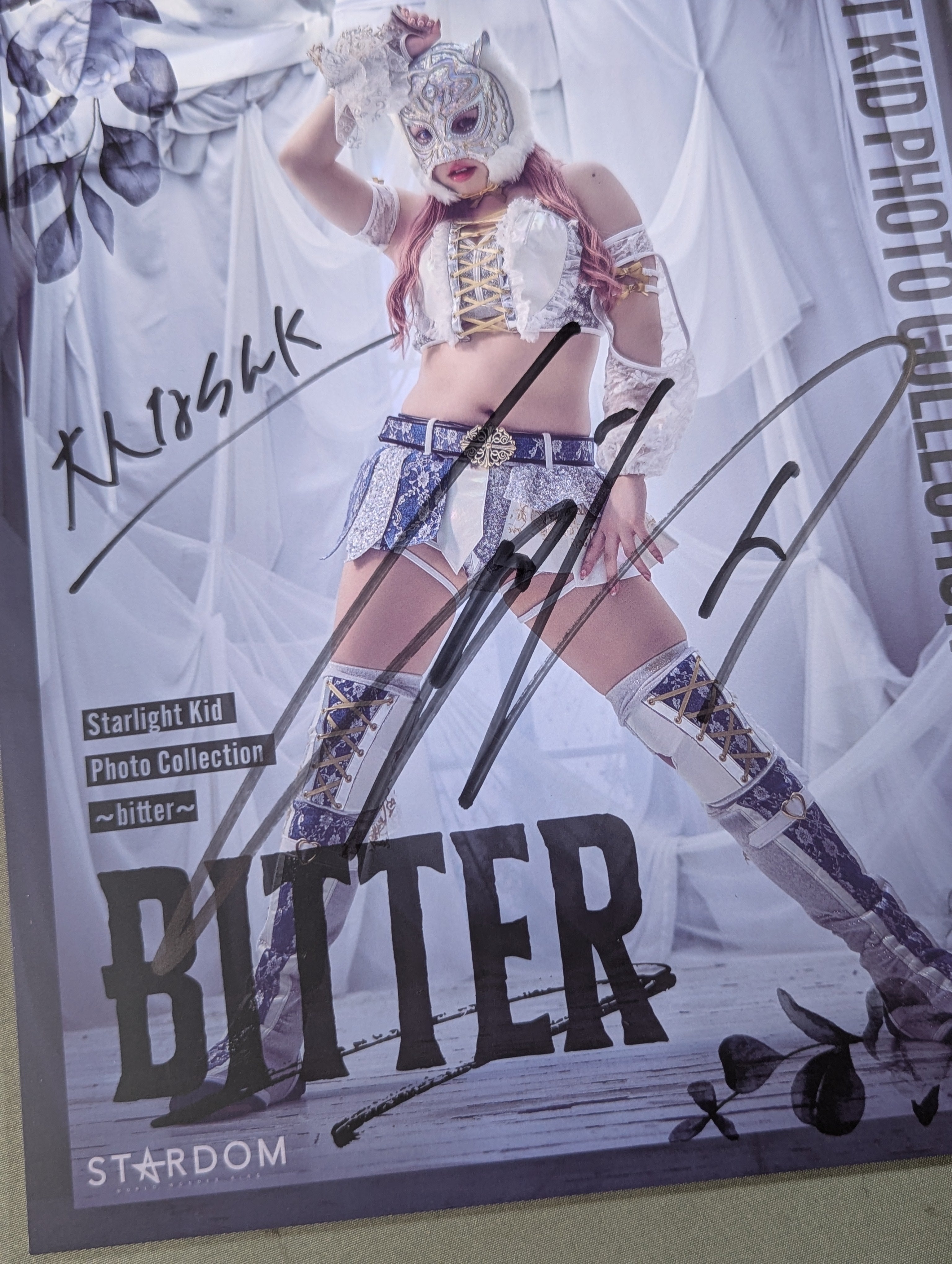 直筆サイン入り】スターライト・キッド 写真集 Starlight Kid Photo