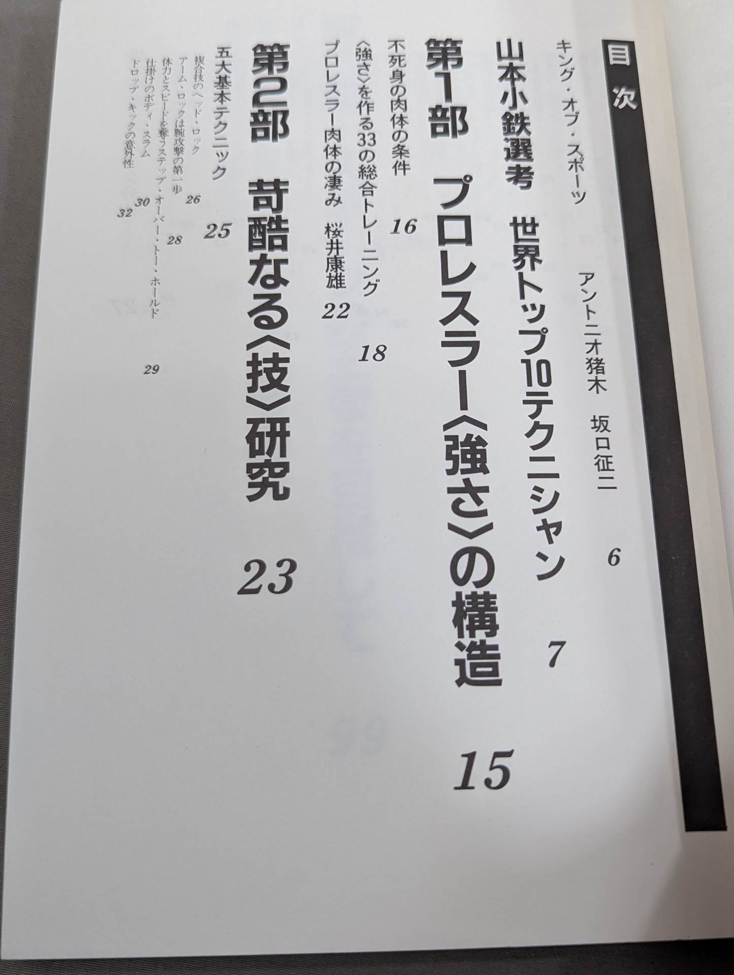 New edition The Strong Style: The World's Strongest Pro Wrestling Technique