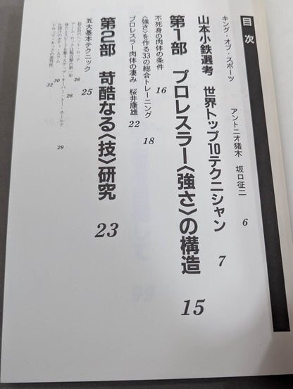 New edition The Strong Style: The World's Strongest Pro Wrestling Technique