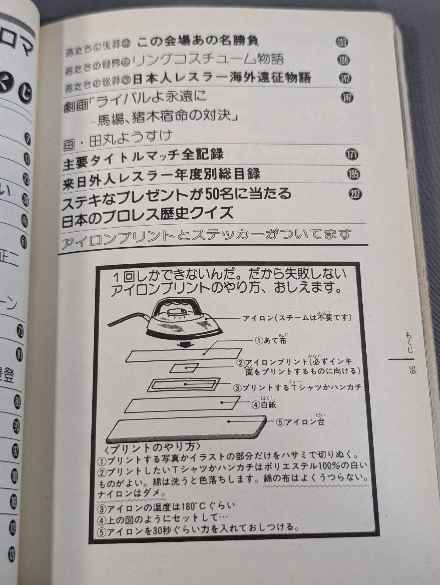 Pro Wrestling All Guidebook(3) Pro Wrestler Warrior of radical romance