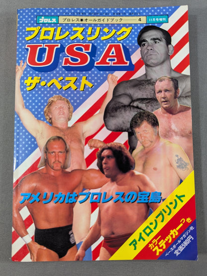 Pro Wrestling & All Guidebook(4) Pro-wrestling USA The Best