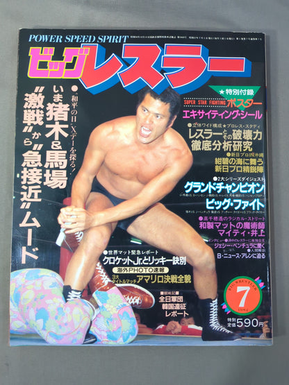 月刊ビッグレスラー 1982年7月号