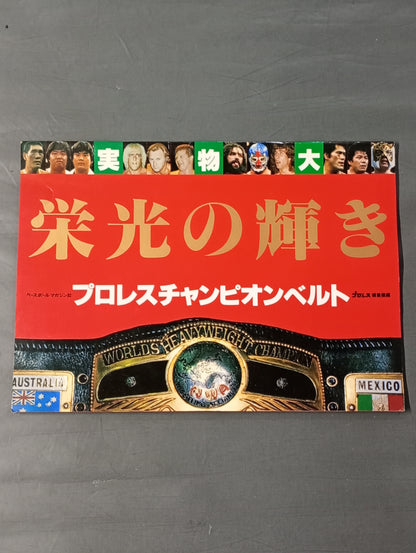 ★実物大★ 栄光の輝き プロレスチャンピオンベルト