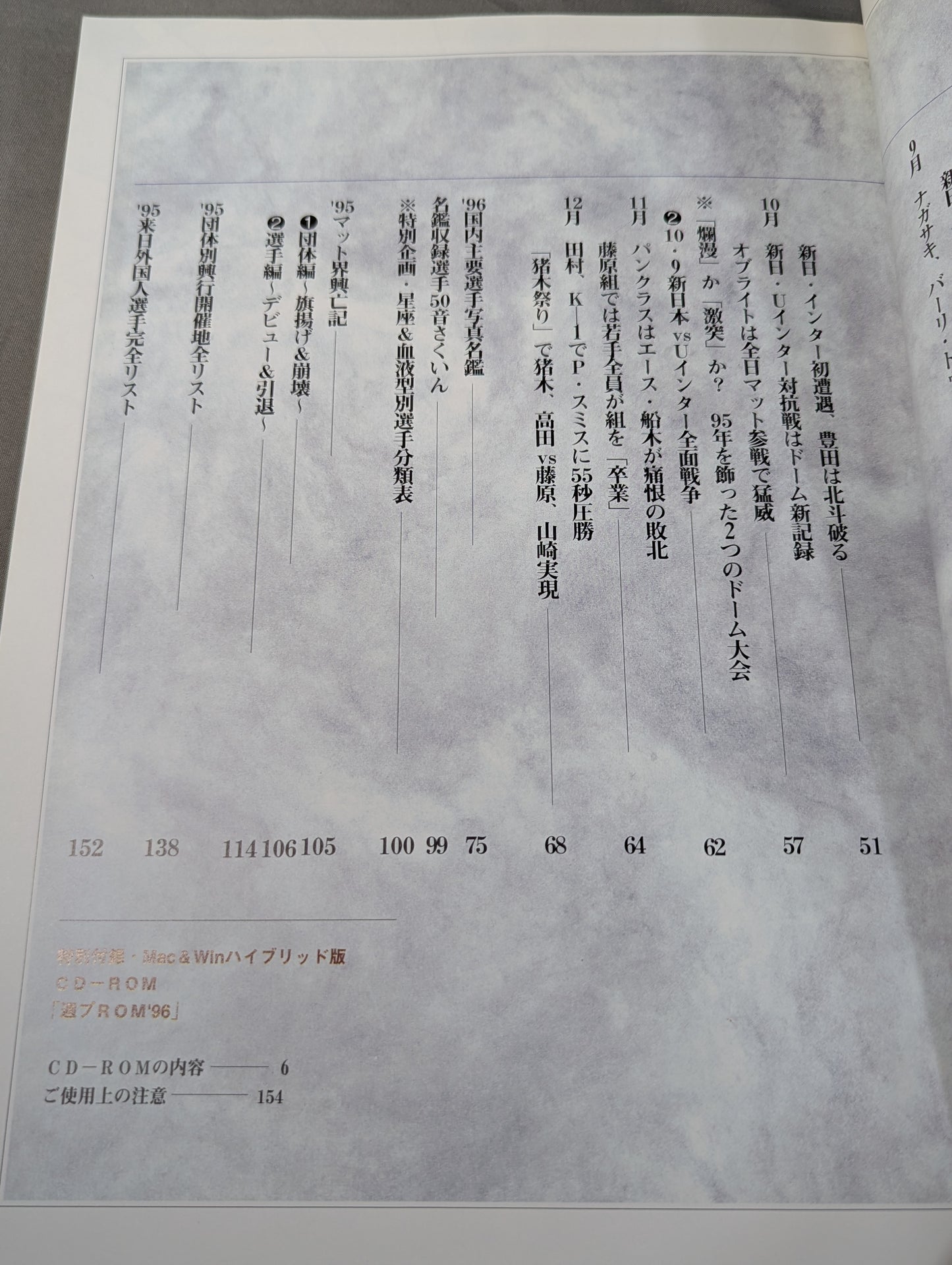 Pro Wrestling Yearbook '96