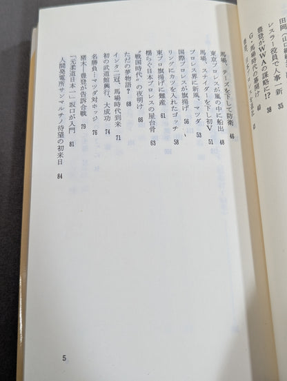 鈴木庄一の日本プロレス史・下 第二期黄金時代