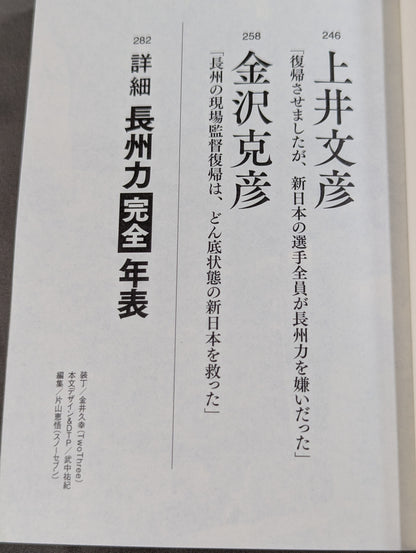 Testimony Riki Choshu : The Rebellion and Revolution of Zainichi Wrestlers