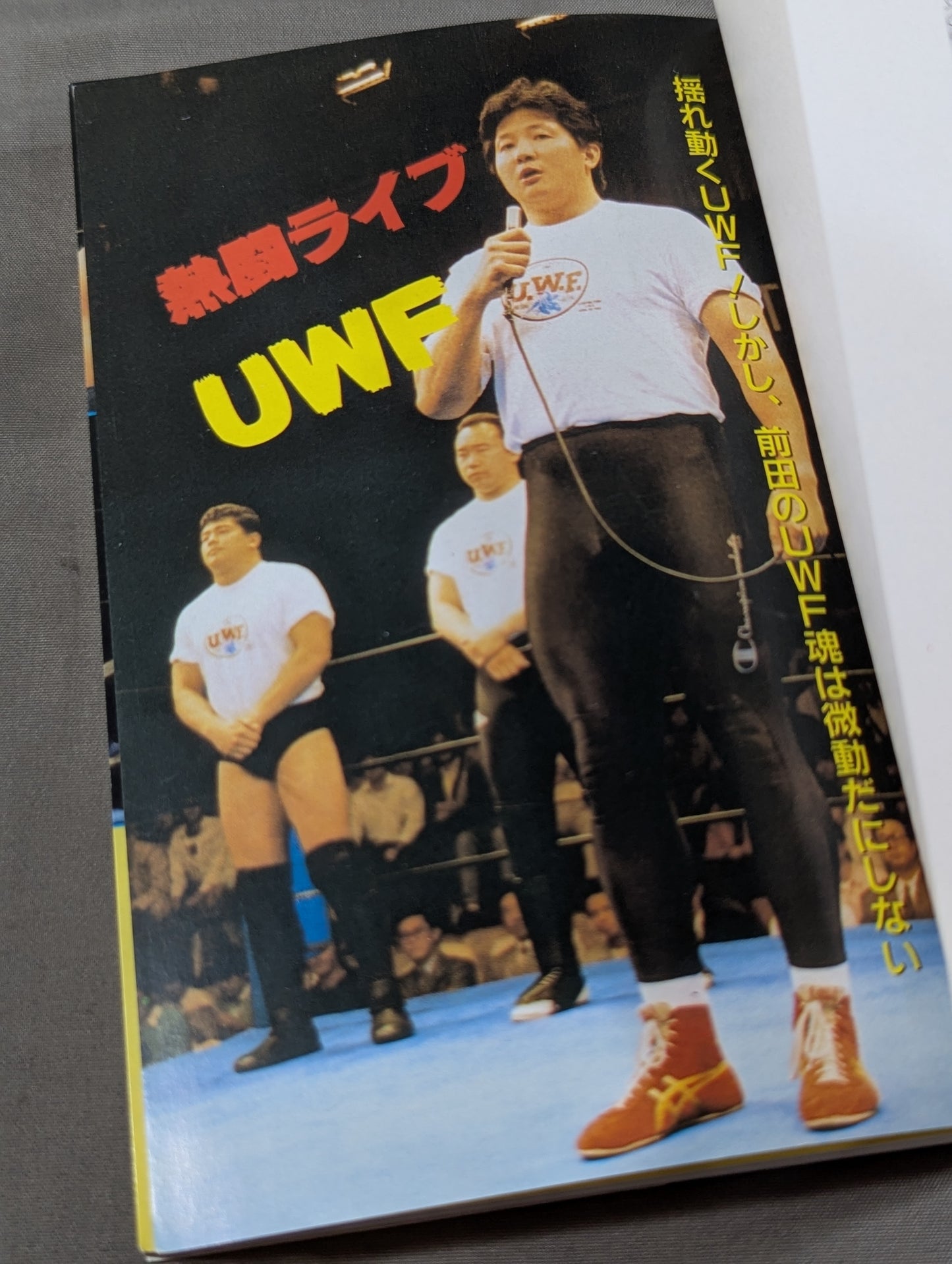 The latest Pro Wrestling encyclopedia (1) Hot Fight ☆ UWF