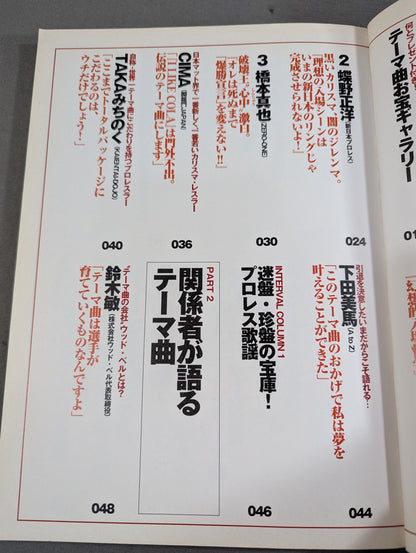 別冊宝島849 プロレステーマ曲大全集