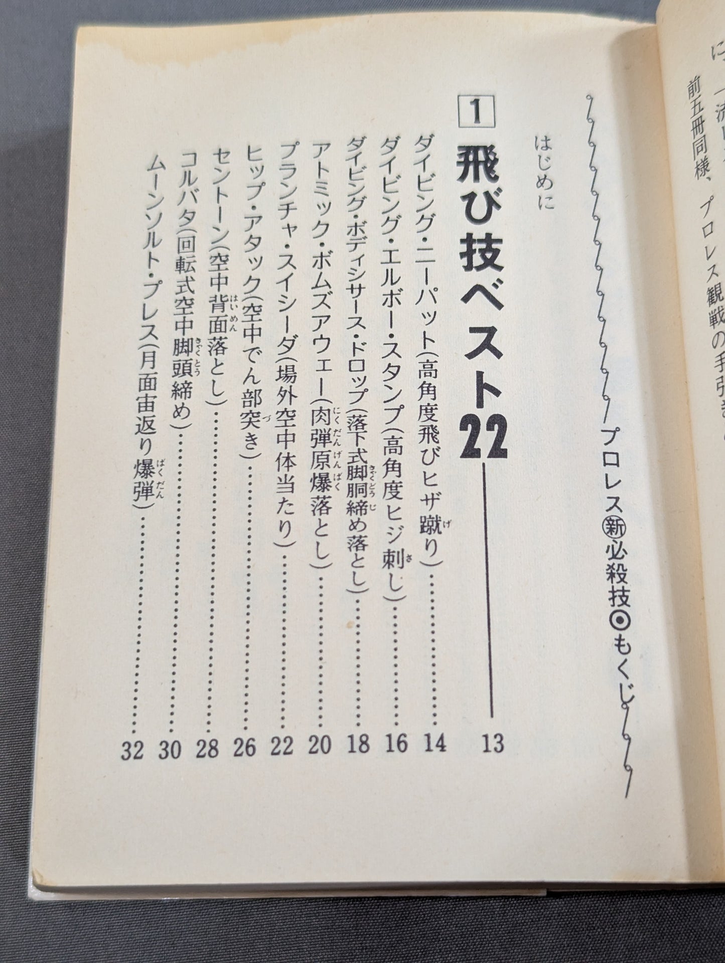 豆たぬきの本174  プロレス新必殺技BEST100