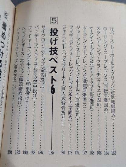 豆たぬきの本174  プロレス新必殺技BEST100