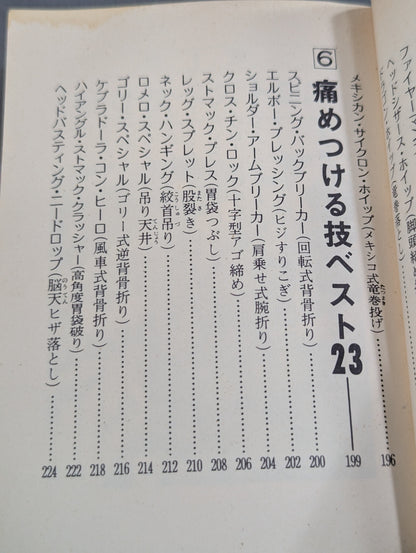 豆たぬきの本174  プロレス新必殺技BEST100