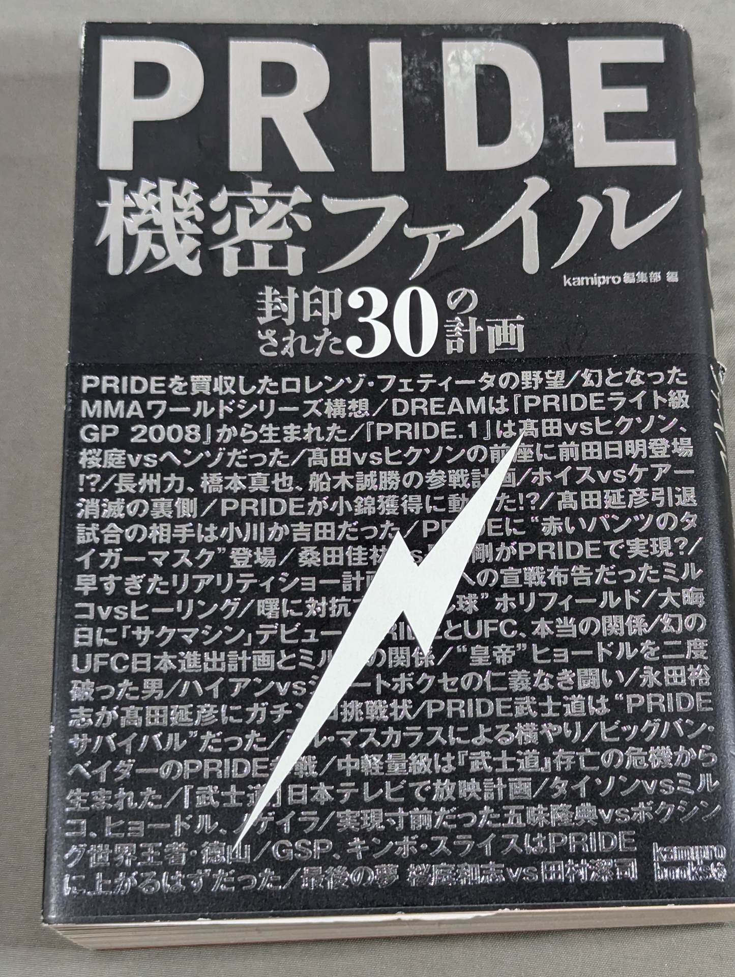 PRIDE Confidential Files Sealed 30 Plans