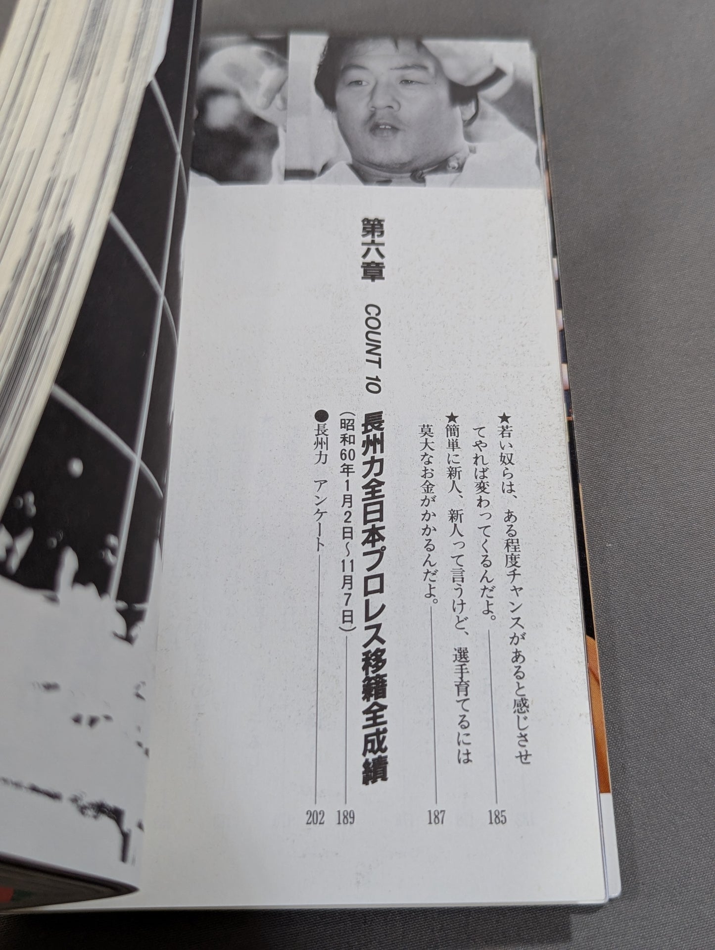 燃える!長州力