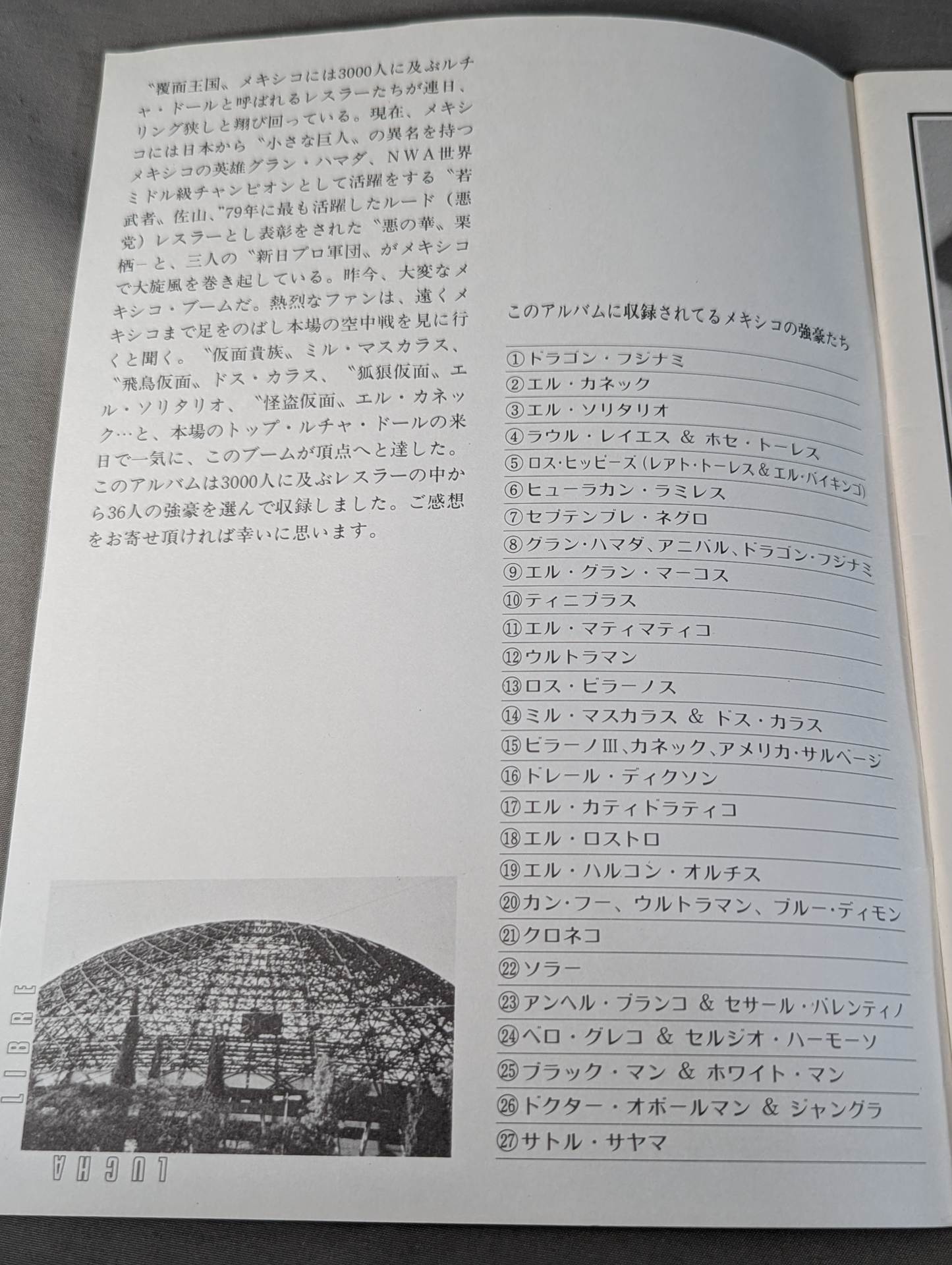 MEXICAN WRESTLING ALBUM