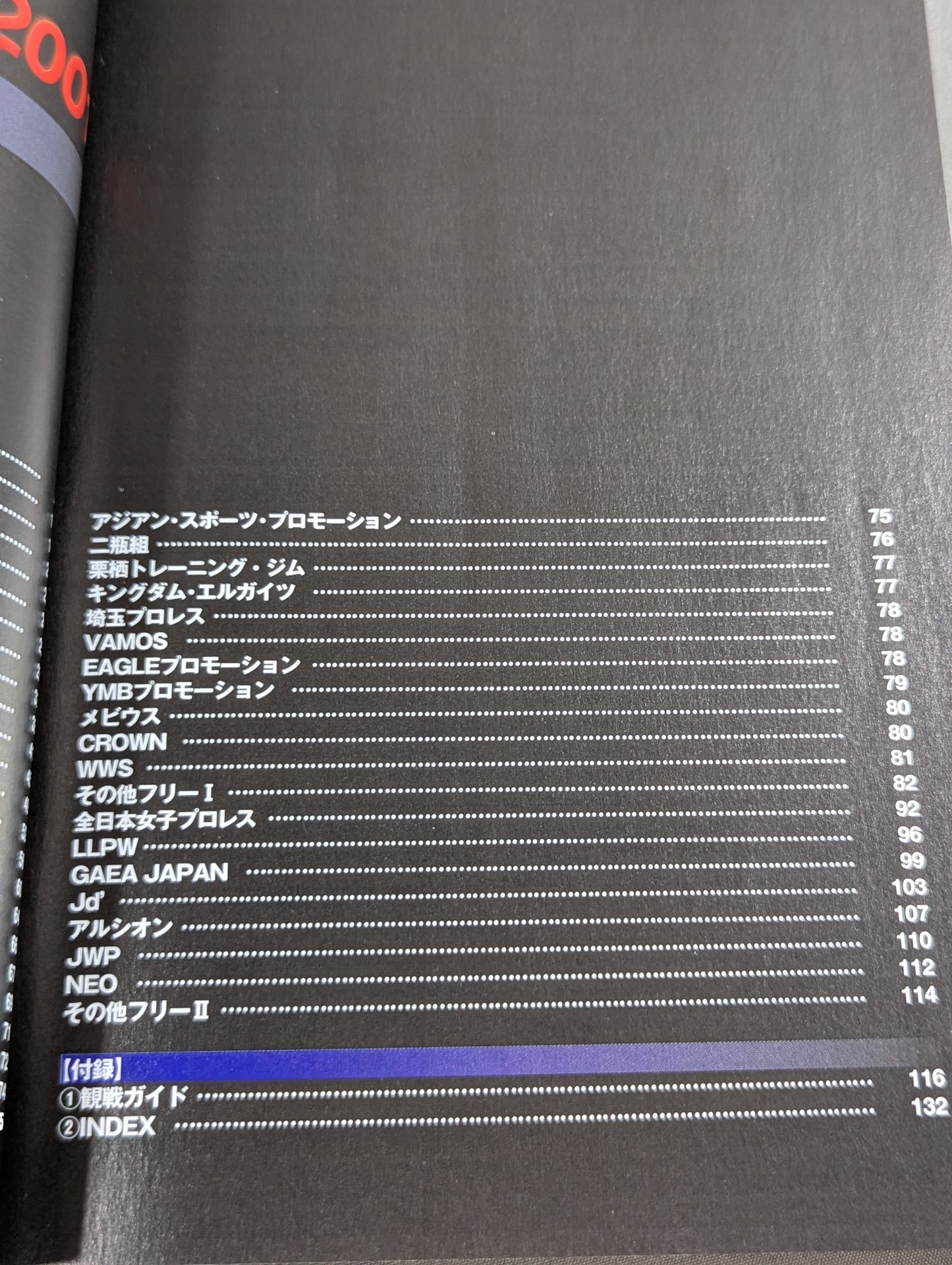 プロレスラーカラー写真名鑑2001 [増補改訂・携帯版]