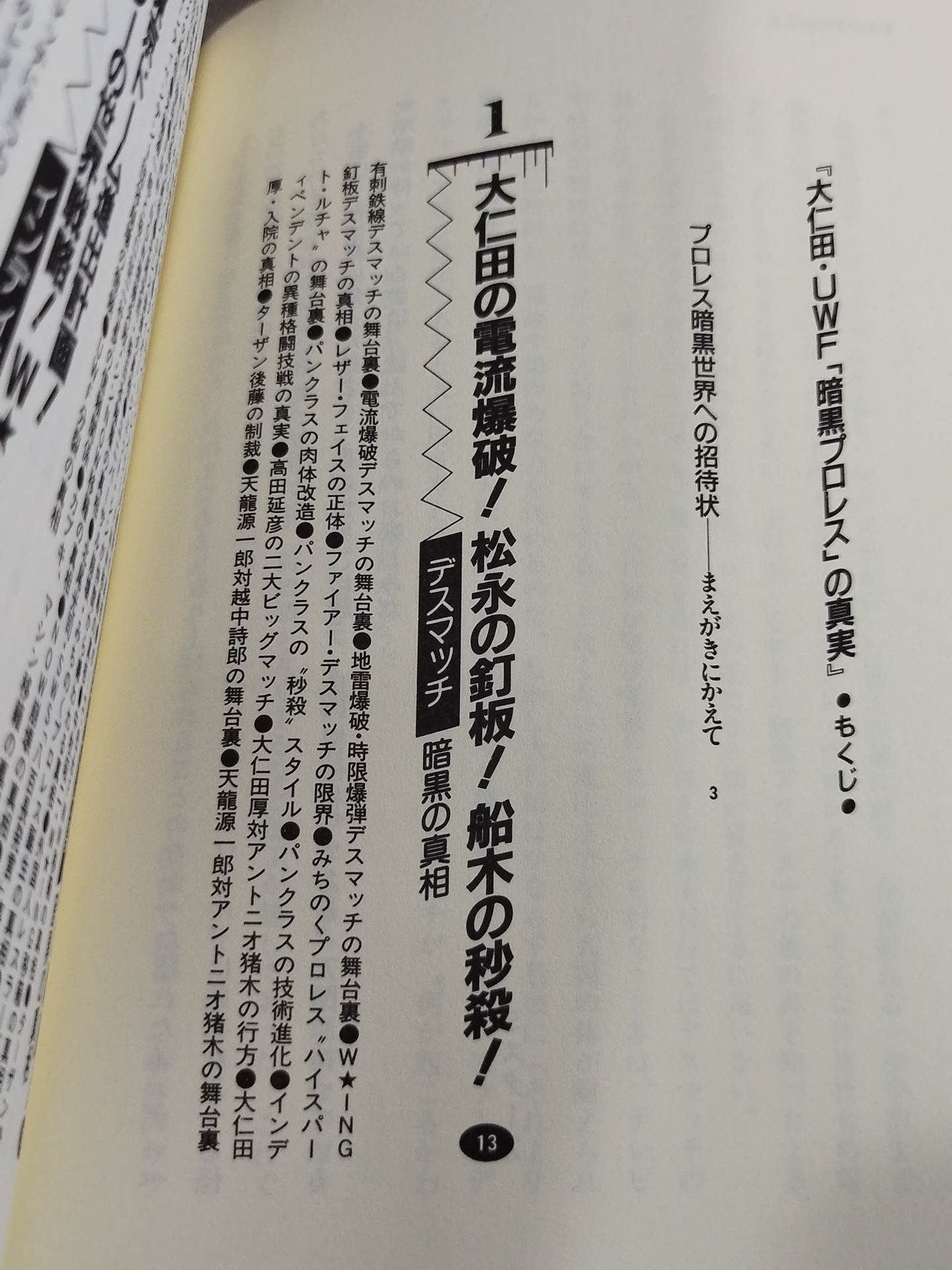 ポケットブック62 大仁田厚・UWF「暗黒プロレス」の真実