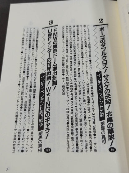 ポケットブック62 大仁田厚・UWF「暗黒プロレス」の真実